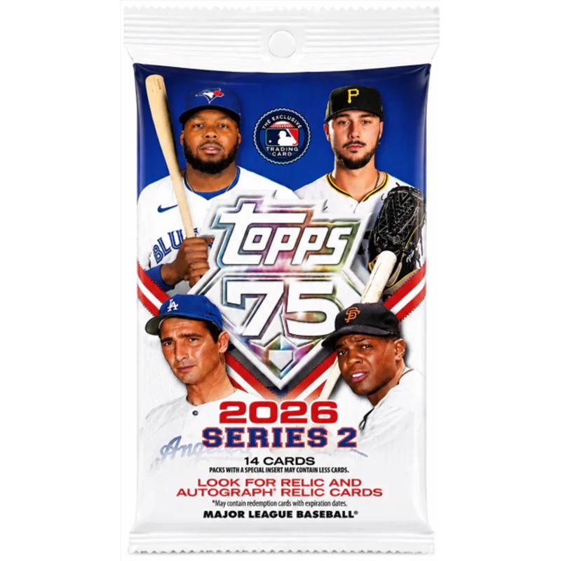 Topps 2026 Series 2 Baseball Single Pack Trading Cards