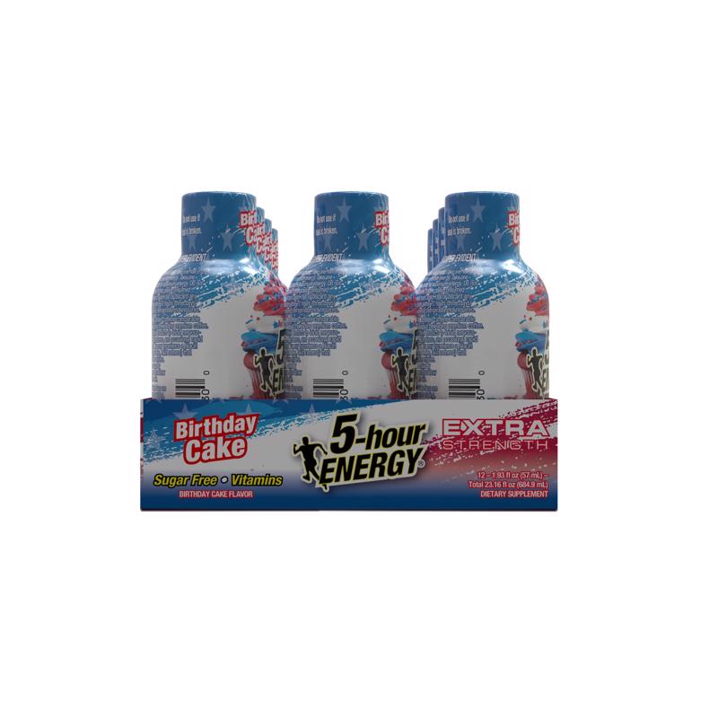 5-Hour Energy Sugar Free Birthday Cake Energy Drink 1.93 oz