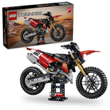 LEGO Technic Ducati Desmo 450 MX Factory Motorcycle Building Set Multicolor 457 pc