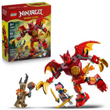 LEGO NINJAGO Kais Dragon Mech Battle Pack Building Set Multicolor 85 pc