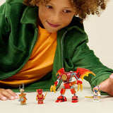 LEGO NINJAGO Kais Dragon Mech Battle Pack Building Set Multicolor 85 pc