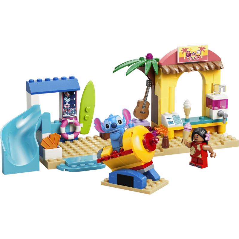 LEGO Disney Beach Fun with Lilo/Stitch Building Set Multicolor 113 pc