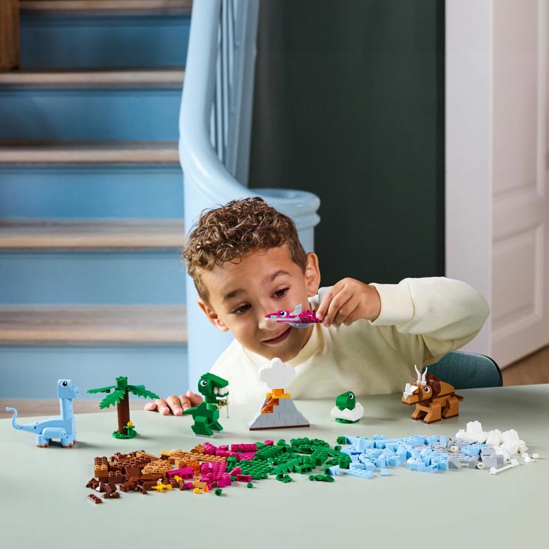 LEGO Classic Creative Dinosaurs Building Set Multicolor 450 pc