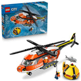 LEGO City Coast Guard Helicopter Building Set Multicolor 551 pc