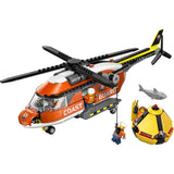 LEGO City Coast Guard Helicopter Building Set Multicolor 551 pc