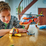 LEGO City Coast Guard Helicopter Building Set Multicolor 551 pc