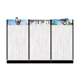 96 in. H X 144 in. W X 16 in. D Multicolor Plastic Bird Nest - 12ft Inline Bird Decor Kit Display