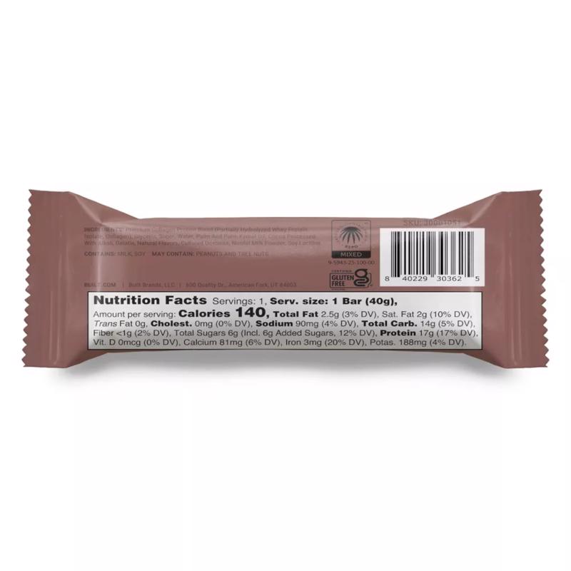 Built Brownie Batter Protein Bar 1.41 Pouch