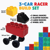 Biggo Blocks 3 Car Racer Building Block Set