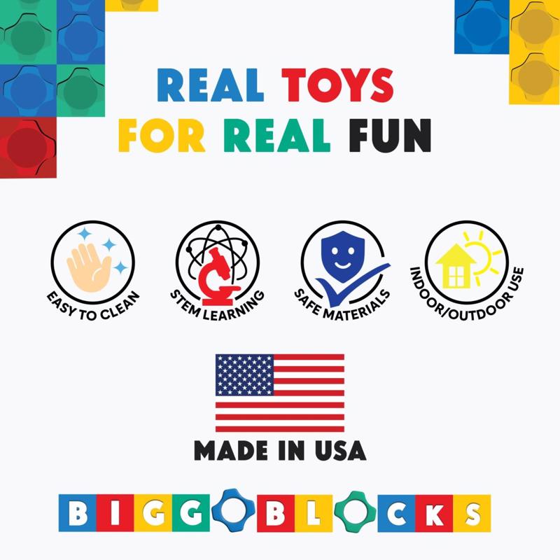 Biggo Blocks 3 Car Racer Building Block Set