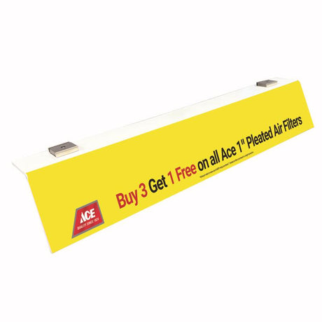 Standard Tools Sign Kit Buy 3 Get 1 Free 1" Pleated Air Filters