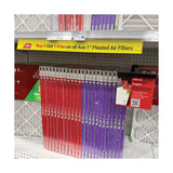 Standard Tools Sign Kit Buy 3 Get 1 Free 1" Pleated Air Filters