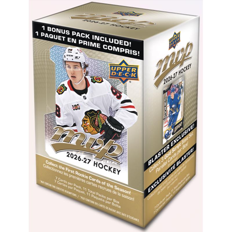 Upper Deck 2026/27 MVP Hockey Blaster Box Trading Cards