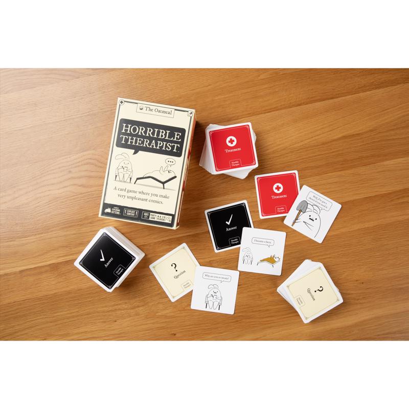 Exploding Kittens Horrible Therapist Card Game
