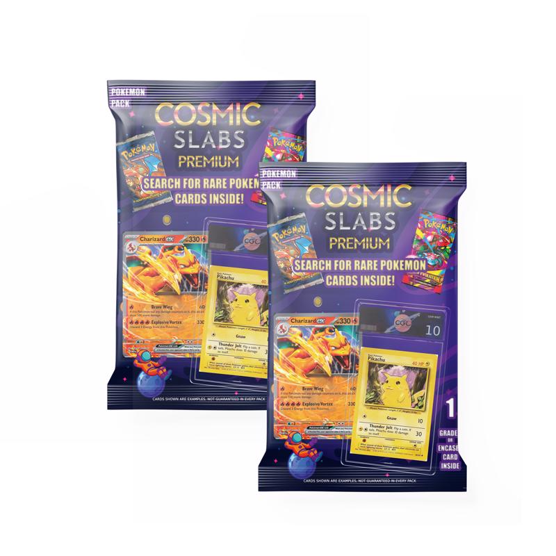 Cosmic Grading Cards Cosmic Slabs Pokemon Sports Card