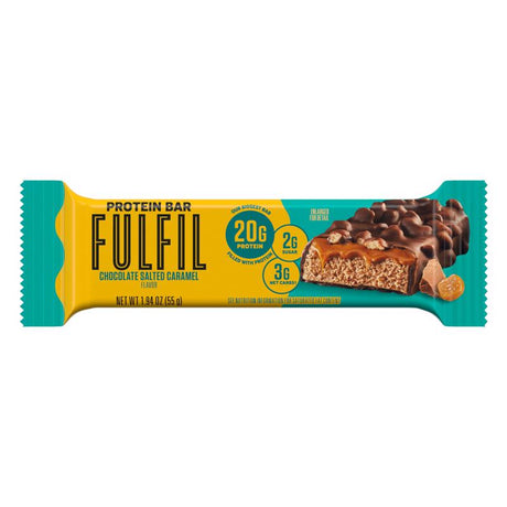 Fulfil Chocolate Salted Caramel Protein Bar 1.94 oz Boxed