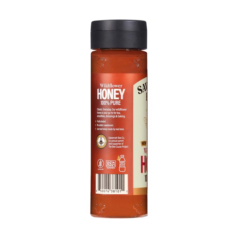 Savannah  Bee Company Wildflower Honey 12 oz Bottle
