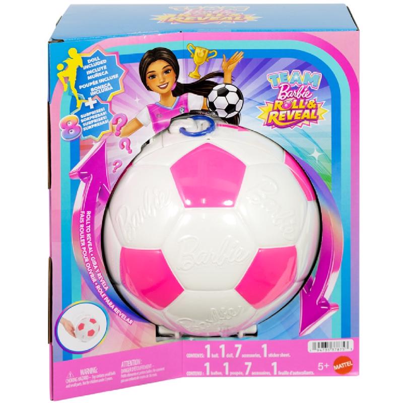 Barbie Soccer Player Doll Playset 8 pc