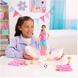 Barbie Soccer Player Doll Playset 8 pc