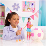 Barbie Soccer Player Doll Playset 8 pc