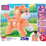 Mega Bloks Rolling Kitten Building Set
