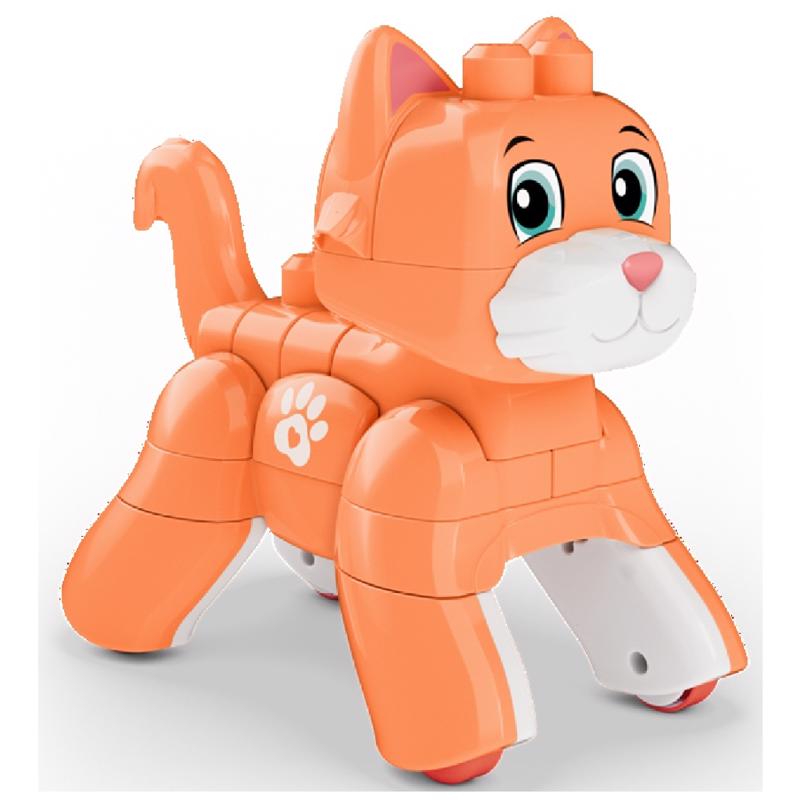 Mega Bloks Rolling Kitten Building Set
