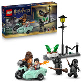 LEGO Harry Potter Hagrid and Harrys Privet Drive Escape Building Set Multi 124 pc