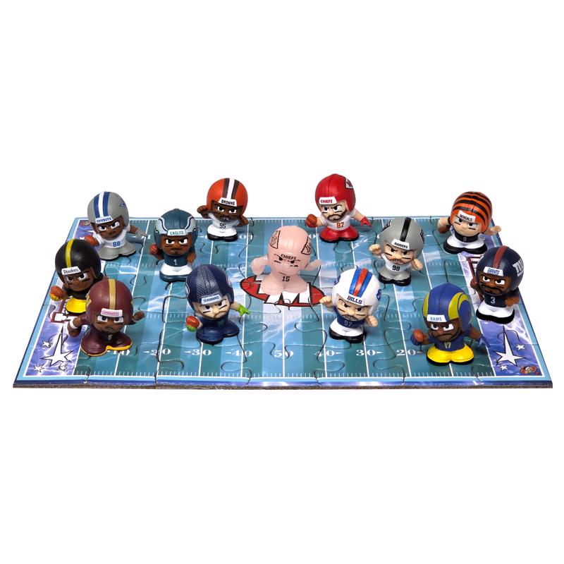 Party Animal Teenymates Football Collectible Figure Multi 2 pc
