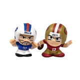 Party Animal Teenymates Football Collectible Figure Multi 2 pc
