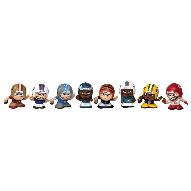 Party Animal Teenymates Football Collectible Figure Multi 2 pc