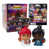 Party Animal Squeezymates Football Collectible Figure Multi 1 pc