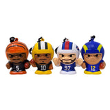Party Animal Squeezymates Football Collectible Figure Multi 1 pc