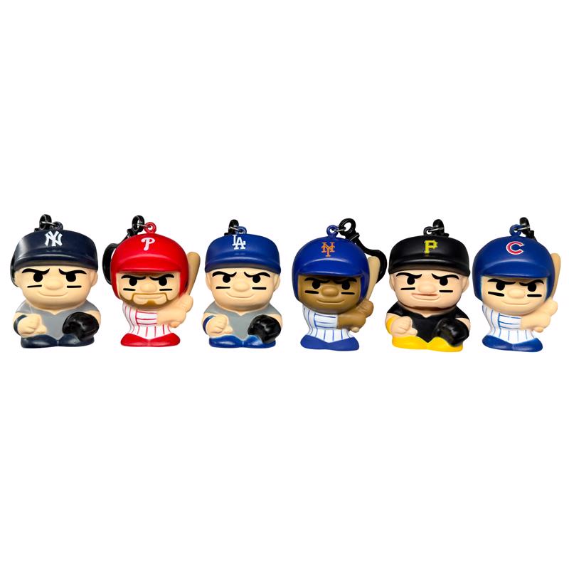 Party Animal Squeezymates Baseball Collectible Figure Multi 1 pc