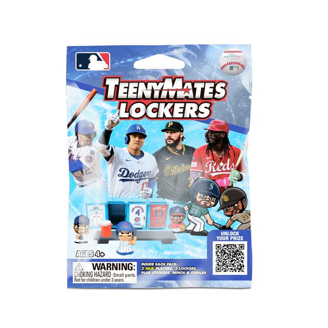 Party Animal Teenymates Baseball Collectible Figure Playset Multicolor