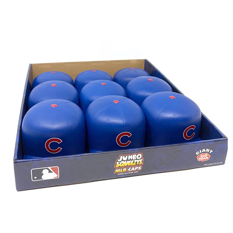 Party Animal Squeezymates MLB Toy Blue 1 pc