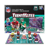 Party Animal Teenymates Football Advent Calendar Multicolor
