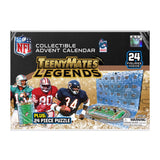 Party Animal Teenymates Football Advent Calendar Multicolor 24 pc