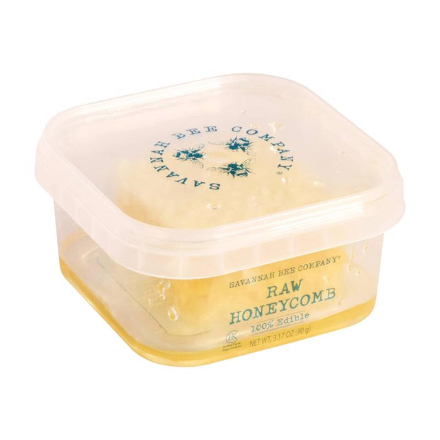 Savannah Bee Company Honey Comb 3.17 oz Canister
