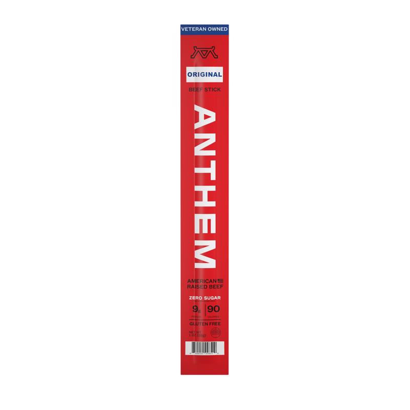 Anthem Snacks Original Beef Stick 1 oz Boxed