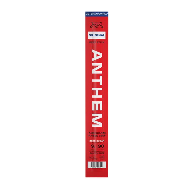 Anthem Snacks Original Beef Stick 1 oz Boxed