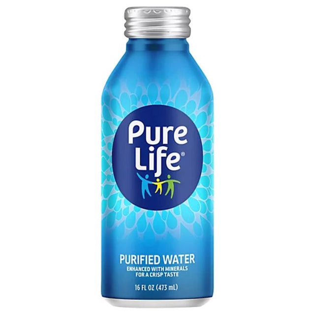 Primo Pure Life Natural Spring Water 16 oz 24 pk