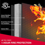 Sentry Safe 0.81 cu ft Digital Lock Black Fireproof Safe