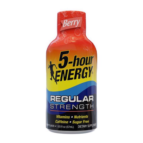 5-hour Energy RegularStrength Sugar Free Berry Energy Shot 1.93 oz