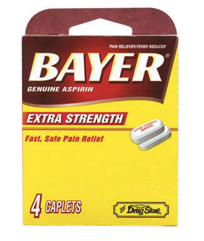 BAYER EXTRA STRNTH 4CT