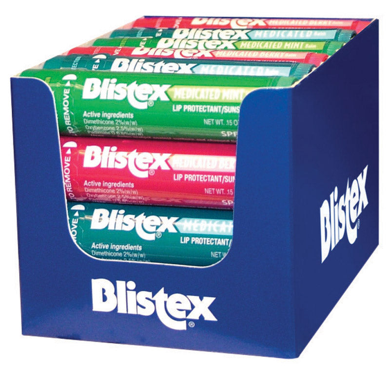 Blistex Berry/Mint Scent Medicated Lip Balm 0.15 oz 1 pk