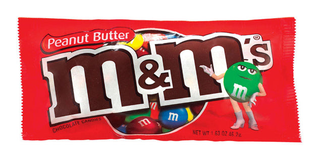 M&M PEANUT BUTTER 1.63OZ