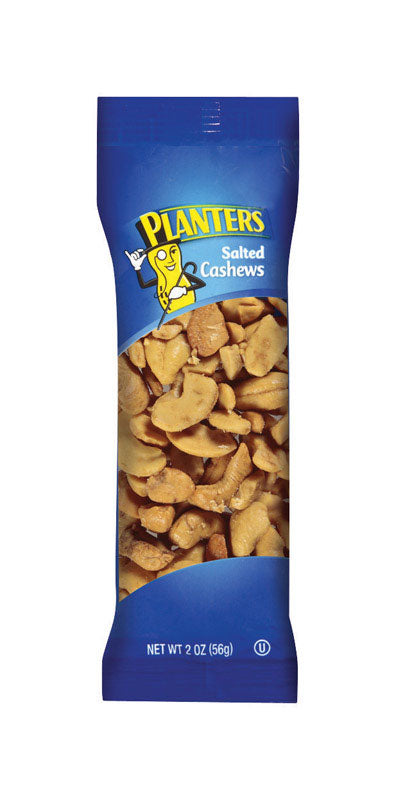 Planters Salted Cashews 2 oz Tube bag