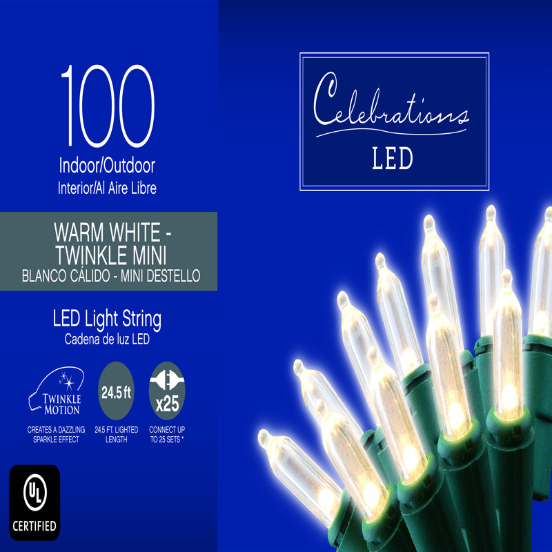 LED MIN TWK CL24.5'100CT