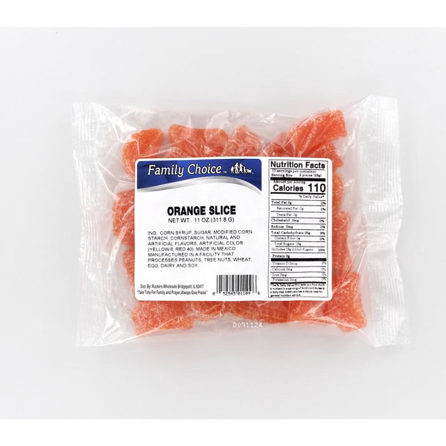 ORANGE SLICE 12 OZ