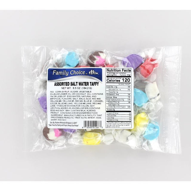 SALTWATR TAFFY ASST 6.5 OZ